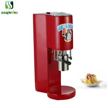spaghetti soft ice cream machine automatic ice cream embossing noodles ice cream machine spaghetti gelato making machine