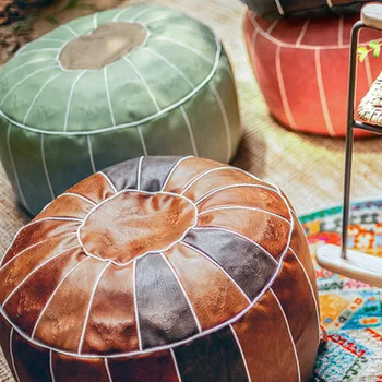 European-style modern personality creative lazy futon seat pier very home bedroom tatami mat Nordic handmade stool LX103102 
European-style modern personality creative lazy futon seat pier very home bedroom tatami mat Nordic handmade stool LX103102