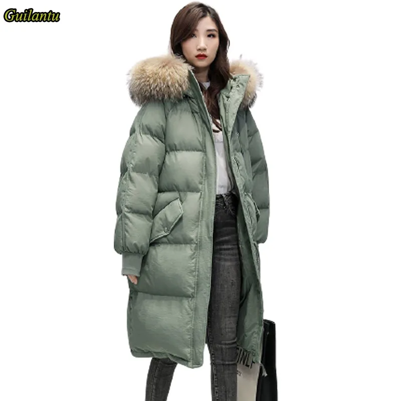 Guilantu Winter Down Jacket Women 2020 Fur Collar Hooded Long Padded Parka Mujer Plus Size Thick Warm Cotton Winter Coat Female
Guilantu Winter Down Jacket Women 2020 Fur Collar Hooded Long Padded Parka Mujer Plus Size Thick Warm Cotton Winter Coat Female
