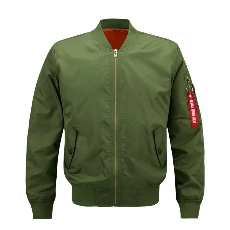 2019Autumn/winter Men Bomber Flight Pilot Jacket Men Ma-1 Flight Jacket Pilot Air Force Male Army Military Motorcycle Race Coats
2019Autumn/winter Men Bomber Flight Pilot Jacket Men Ma-1 Flight Jacket Pilot Air Force Male Army Military Motorcycle Race Coats