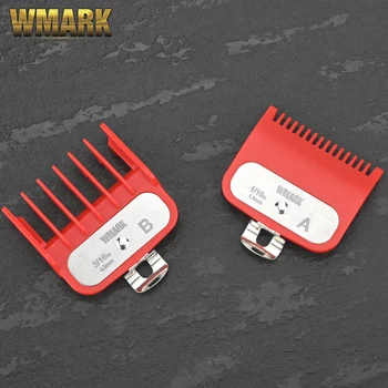 WMARK G-2 Guide comb sets 1.5 and 4.5 mm size red color attachment comb set with a metal holder For professional clipper
WMARK G-2 Guide comb sets 1.5 and 4.5 mm size red color attachment comb set with a metal holder For professional clipper