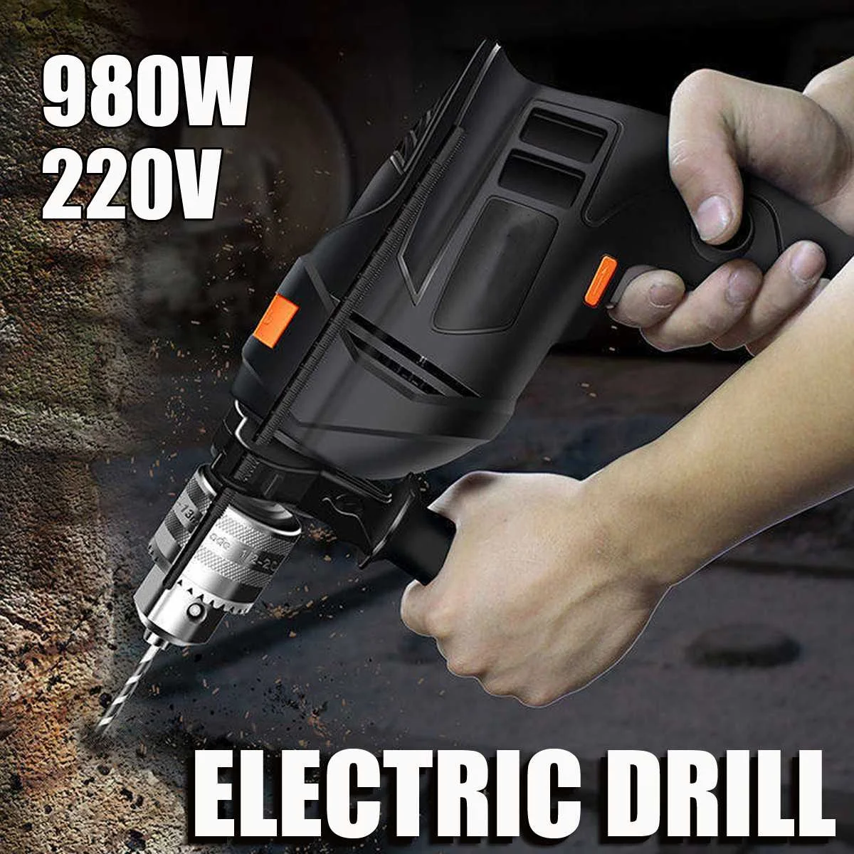 Doersupp 220V 980W High Power Electric Impact Drill Screwdriver Angle Grinder Polisher Cutting Machine Concrete Core Drill Tools
Doersupp 220V 980W High Power Electric Impact Drill Screwdriver Angle Grinder Polisher Cutting Machine Concrete Core Drill Tools