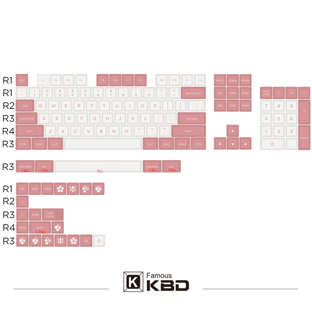 Maxkey SA Keycap Pink White Color Two Color Injection Molding Process ABS Material Is Suitable For Most Mechanical Keyboards
Maxkey SA Keycap Pink White Color Two Color Injection Molding Process ABS Material Is Suitable For Most Mechanical Keyboards