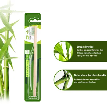 1PC Original Bamboo Toothbrush Soft Hair Small Head Household Tooth Cleaning Appliances Fine Soft Nano Oral Hygiene Toothbrush
1PC Original Bamboo Toothbrush Soft Hair Small Head Household Tooth Cleaning Appliances Fine Soft Nano Oral Hygiene Toothbrush