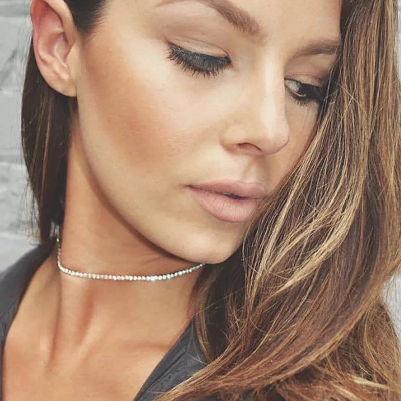 crystal necklace Vintage Choker rhinestone choker necklace women's chokers chokers necklaces for women
crystal necklace Vintage Choker rhinestone choker necklace women's chokers chokers necklaces for women
