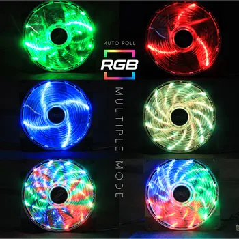 PC Desktop Computer Fan Case Cooling Fan Unit Colorful LED CPU Cooler Fan DC Brushless PC Computer Cooling Кулер Для Процессора
PC Desktop Computer Fan Case Cooling Fan Unit Colorful LED CPU Cooler Fan DC Brushless PC Computer Cooling Кулер Для Процессора