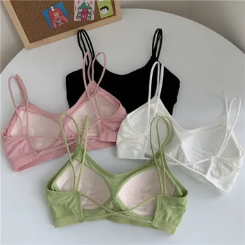 Summer 2020New Style Fashion Tube Top Underwear Gathering Bra Small Camisole Beauty Back Vest Girl'S Women
Summer 2020New Style Fashion Tube Top Underwear Gathering Bra Small Camisole Beauty Back Vest Girl'S Women