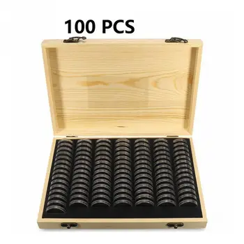Adjustable Antioxidative Collection Case Coin Storage Box Home Simple Commemorative Container Universal Wooden Display Capsules
Adjustable Antioxidative Collection Case Coin Storage Box Home Simple Commemorative Container Universal Wooden Display Capsules