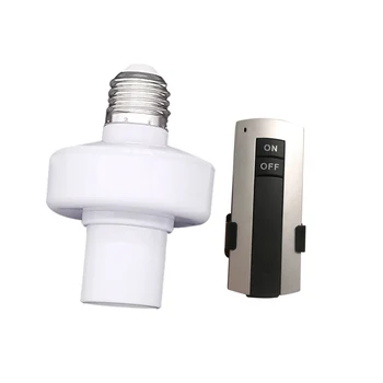 High Quality 1 Pcs Durable E27 Screw LED Light Lamp Base Holder With Wireless Remote Control Switch Bulb Socket led
High Quality 1 Pcs Durable E27 Screw LED Light Lamp Base Holder With Wireless Remote Control Switch Bulb Socket led