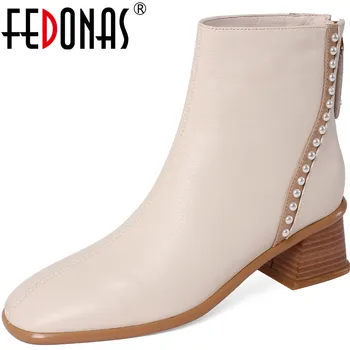 FEDONAS Platform Back Zipper Shoes Woman Heels 2020 Fall Winter Low Heels Motorcycle Boots Newest Office Lady Women Ankle Boots 
FEDONAS Platform Back Zipper Shoes Woman Heels 2020 Fall Winter Low Heels Motorcycle Boots Newest Office Lady Women Ankle Boots