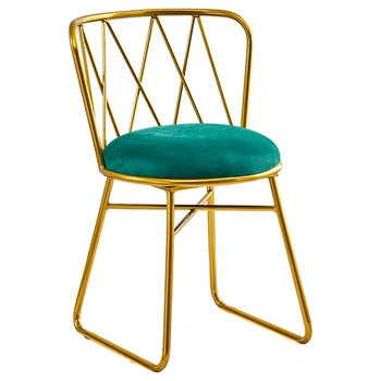 Nordic Furniture Metal Dining Chair Light Luxury Iron Leisure Chair Manicure Chair Modern Minimalist Home Backrest Makeup Chair
Nordic Furniture Metal Dining Chair Light Luxury Iron Leisure Chair Manicure Chair Modern Minimalist Home Backrest Makeup Chair