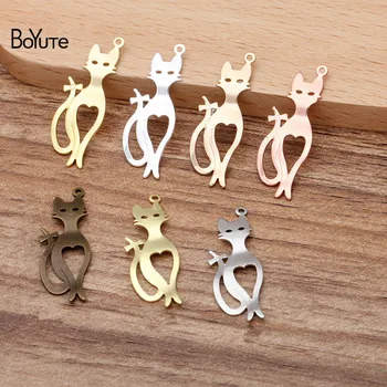 BoYuTe (100 Pieces/Lot) 10*30MM Metal Brass Stamping Cat Charms for Jewelry Making Diy Hand Made Materials Wholesale
BoYuTe (100 Pieces/Lot) 10*30MM Metal Brass Stamping Cat Charms for Jewelry Making Diy Hand Made Materials Wholesale