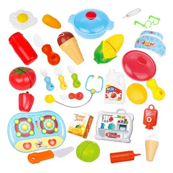 Children Simulation Play House Toy Food Fruits Vegetables Kitchen Tableware Toy for Girls Fruit Play House Toys
Children Simulation Play House Toy Food Fruits Vegetables Kitchen Tableware Toy for Girls Fruit Play House Toys