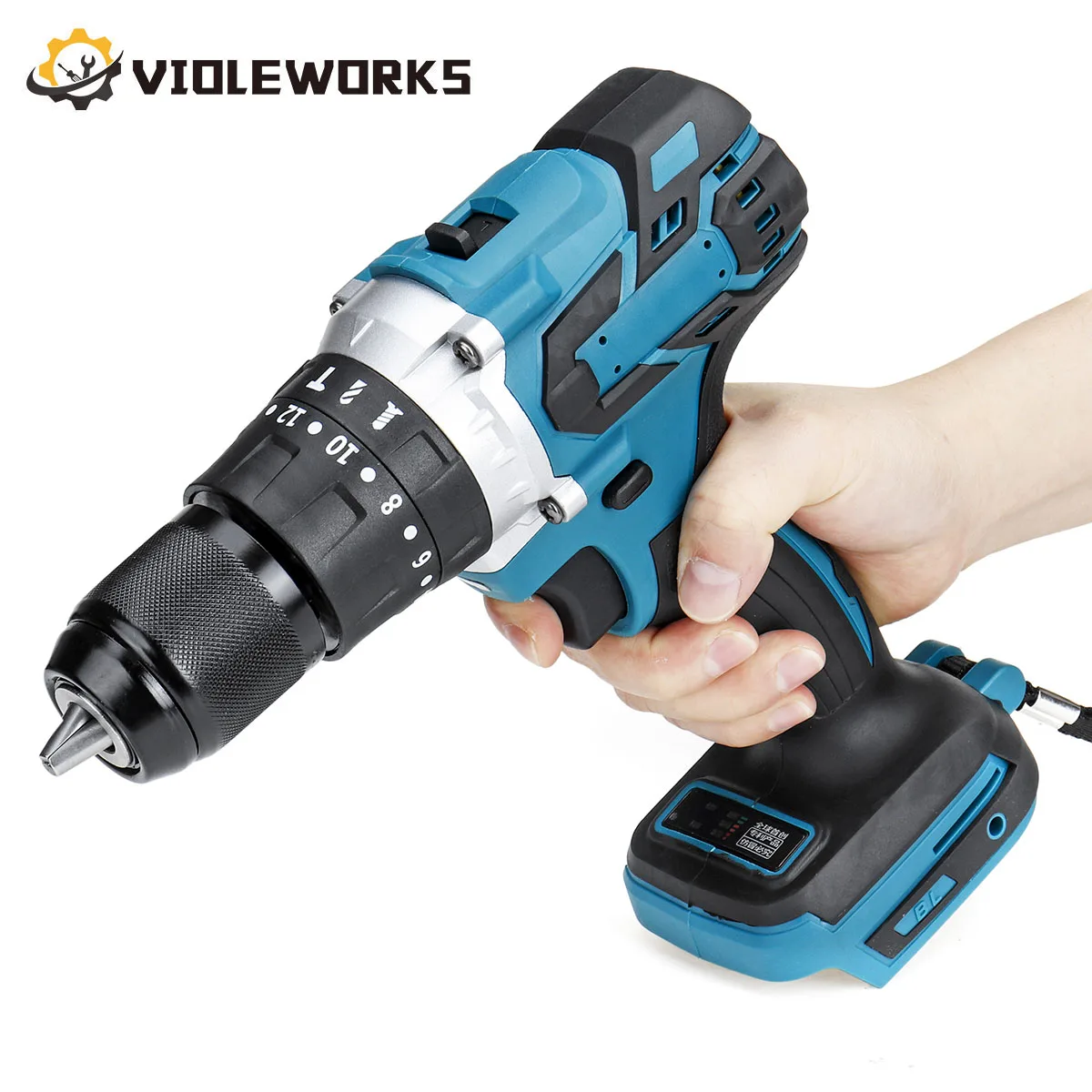 Brushless 3 in 1 Electric Screwdriver Hammer Drill 20+3 Torque Cordless Impact Drill With/Without Handle for Makita 18V Battery
Brushless 3 in 1 Electric Screwdriver Hammer Drill 20+3 Torque Cordless Impact Drill With/Without Handle for Makita 18V Battery