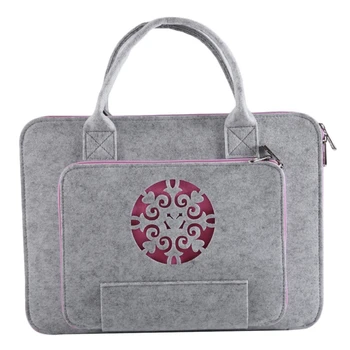 Super Light Carved Wool Felt Laptop Bag For Macbook Lenovo Dell Hp Asus Computer Bag Notebook Case(17Inch)
Super Light Carved Wool Felt Laptop Bag For Macbook Lenovo Dell Hp Asus Computer Bag Notebook Case(17Inch)