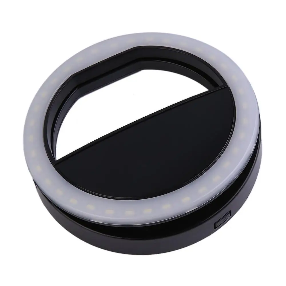 Mini Selfie LED Ring Flash Telephone Portable Mobile Phone Light Clip Lamp For iPhone 11 xr Xiaomi Samsung | Мобильные телефоны и
