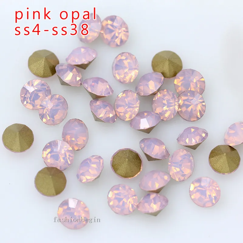 ss4/6/9/12/16/22/27/30/38 pink opal pointed back czech crystal rhinestones jewels Nail Art Decoration shoes bag DIY loose beads
ss4/6/9/12/16/22/27/30/38 pink opal pointed back czech crystal rhinestones jewels Nail Art Decoration shoes bag DIY loose beads