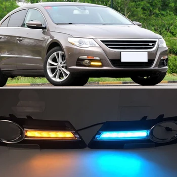 CSCSNL 1 Pair 12V LED CAR DRL Daytime running lights with fog lamp hole cover for VW PASSAT CC 2009 2010 2011 2012 2013
CSCSNL 1 Pair 12V LED CAR DRL Daytime running lights with fog lamp hole cover for VW PASSAT CC 2009 2010 2011 2012 2013