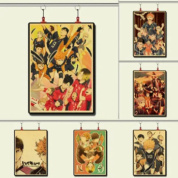 Anime cartoon Haikyuu!! Retro poster kraft paper decoration painting poster decoration bar bedroom living room
Anime cartoon Haikyuu!! Retro poster kraft paper decoration painting poster decoration bar bedroom living room