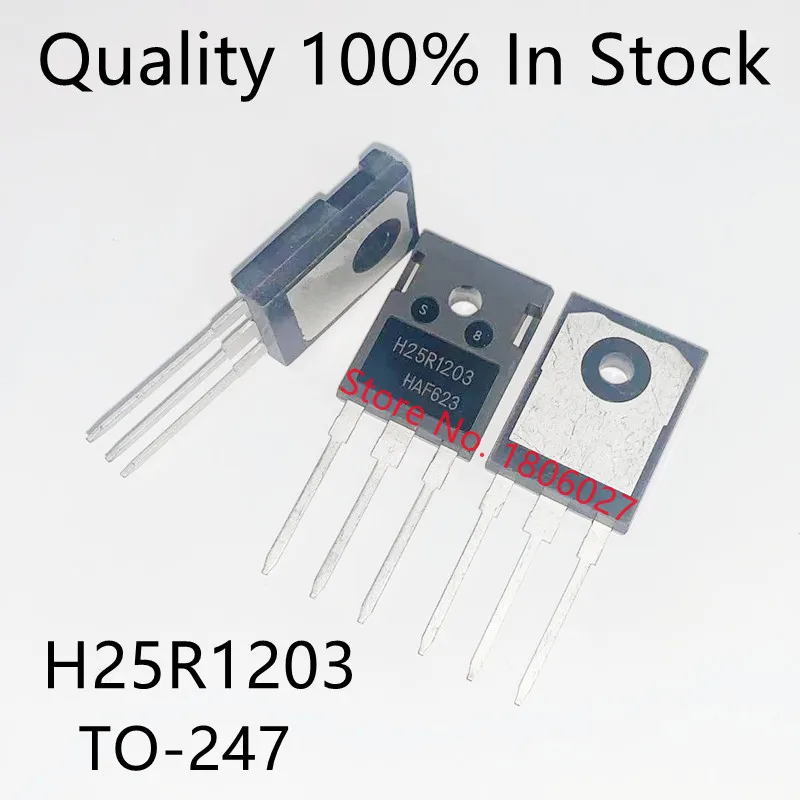 

Send free 20PCS H25R1203 TO-247 1200V 25A High power Induction cooker IGBT tube