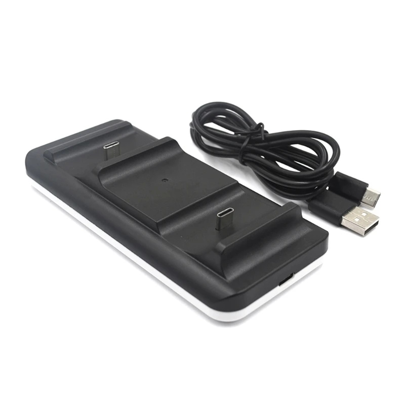 Gamepad Charger Cradle Handle Charger Charging Dock Station USB Charging Cable for PS5 Gaming Controllers Handles Kit
Gamepad Charger Cradle Handle Charger Charging Dock Station USB Charging Cable for PS5 Gaming Controllers Handles Kit