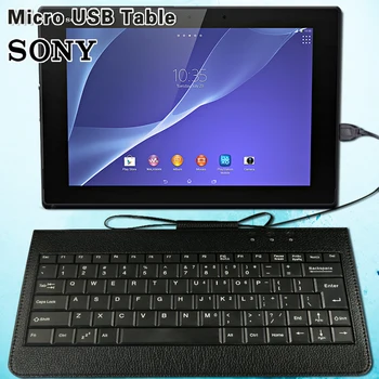 Anti-scratch Ultra-Thin Wired Keyboard Suitable for Sony Xperia Z4 10.1"/Z4 SGP712/Z4 SGP771 Tablet Micro USB Keyboard+Bracket
Anti-scratch Ultra-Thin Wired Keyboard Suitable for Sony Xperia Z4 10.1"/Z4 SGP712/Z4 SGP771 Tablet Micro USB Keyboard+Bracket