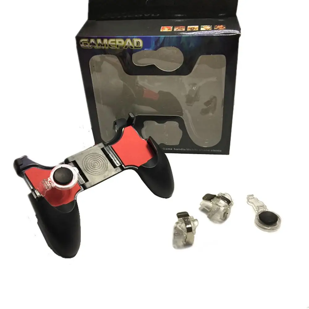 5 in 1 PUBG Moible Controller Gamepad Free Fire L1 R1 Triggers PUGB Mobile Game Pad Grip L1R1 Joystick for iPhone Android Phone
5 in 1 PUBG Moible Controller Gamepad Free Fire L1 R1 Triggers PUGB Mobile Game Pad Grip L1R1 Joystick for iPhone Android Phone