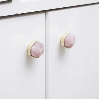 Nordic brass natural crystal hexagon furniture handle and knobs light luxury cabinet handles wardrobe drawer pulls crystal knob
Nordic brass natural crystal hexagon furniture handle and knobs light luxury cabinet handles wardrobe drawer pulls crystal knob
