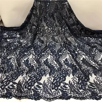 Madison Nigerian Lace Fabric 2019 High Quality Sequin Navy blue Lace Fabric Embroidered Tulle African Pink Lace Fabric 5Yards
Madison Nigerian Lace Fabric 2019 High Quality Sequin Navy blue Lace Fabric Embroidered Tulle African Pink Lace Fabric 5Yards