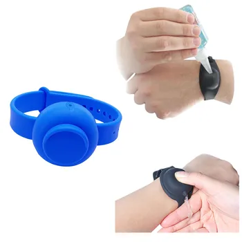 6PC Hand Sanitizer Disinfectant Sub-packing Silicone Bracelet Wristband Hand Dispenser Wearable Hand Sanitizer Dispenser Pumps
6PC Hand Sanitizer Disinfectant Sub-packing Silicone Bracelet Wristband Hand Dispenser Wearable Hand Sanitizer Dispenser Pumps