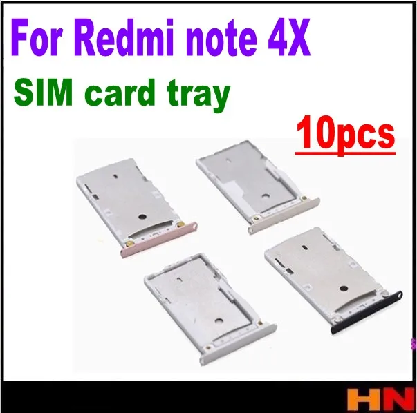 10 шт. лоток для SIM-карт Redmi note 4X note4X | Мобильные телефоны и аксессуары