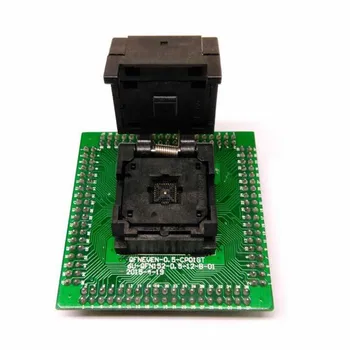 QFN32 MLF32 IC Pitch 0.5 IC550-0324-007-G Test/Programming Socket Clamshell Chip Size 5*5 Flash Adapter ZIF Test Socket
QFN32 MLF32 IC Pitch 0.5 IC550-0324-007-G Test/Programming Socket Clamshell Chip Size 5*5 Flash Adapter ZIF Test Socket