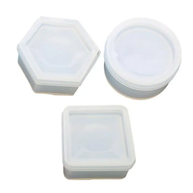 3Pcs Crystal Epoxy Resin Mold Storage Box Casting Silicone Mould DIY Making Tool U4LF
3Pcs Crystal Epoxy Resin Mold Storage Box Casting Silicone Mould DIY Making Tool U4LF
