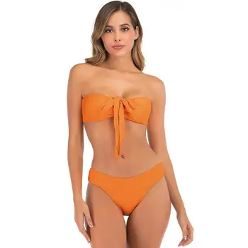 Solid Color Strap Bikini Low Waist Split Swimsuit Female Sling Hanging Neck Swimsuit Sexy Backless Multi-style Swimsuit
Solid Color Strap Bikini Low Waist Split Swimsuit Female Sling Hanging Neck Swimsuit Sexy Backless Multi-style Swimsuit