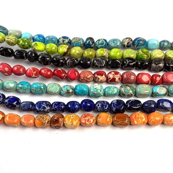 58pcs Natural Stone Loose Beads irregular Emperor stone Beads for Jewelry Making Necklace Accessories Gifts for Women 5x5x7mm
58pcs Natural Stone Loose Beads irregular Emperor stone Beads for Jewelry Making Necklace Accessories Gifts for Women 5x5x7mm