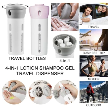4 in 1 lotion dispenser Shower Gel Bath lotion shampoo dispenser Storage Bottle Lotion Travel Organizer lotion storage bottle 
4 in 1 lotion dispenser Shower Gel Bath lotion shampoo dispenser Storage Bottle Lotion Travel Organizer lotion storage bottle
