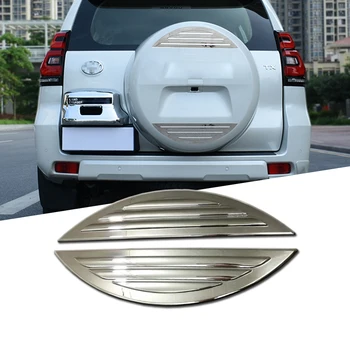 2 Pcs Rear Back Spare Tire Cover Trim For Toyota Land Cruiser Prado FJ150 2018 ABS Chrome Car Accessories Decoration Sticker
2 Pcs Rear Back Spare Tire Cover Trim For Toyota Land Cruiser Prado FJ150 2018 ABS Chrome Car Accessories Decoration Sticker