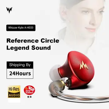 Whizzer Kulaklk A-HE03 HiFi Bass Earphones Hi-Res Headsets Hybrid Armature 2Pin Connector 3.5mm In Ear Monitors HiFi Earbuds
Whizzer Kulaklk A-HE03 HiFi Bass Earphones Hi-Res Headsets Hybrid Armature 2Pin Connector 3.5mm In Ear Monitors HiFi Earbuds