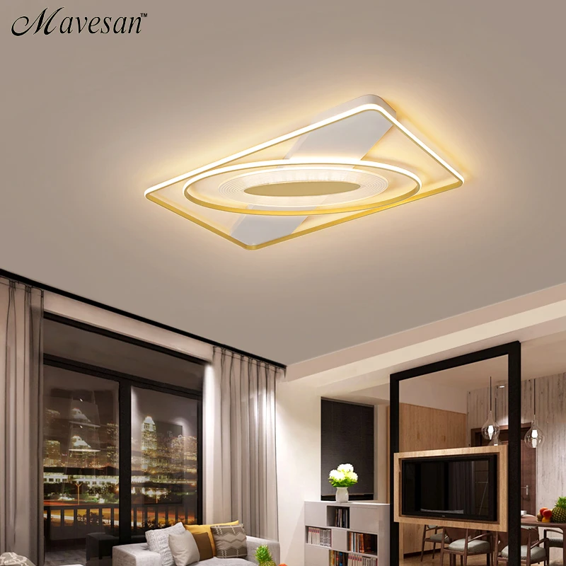 Hot Selling Black/Gold LED Ceiling lamps Lighting For Dining Room Bedroom Foyer Hall For AC90-260V Fixture Candeeiro De Teto
Hot Selling Black/Gold LED Ceiling lamps Lighting For Dining Room Bedroom Foyer Hall For AC90-260V Fixture Candeeiro De Teto