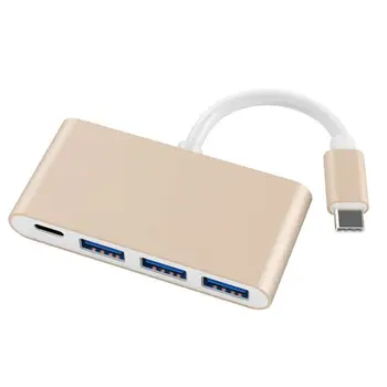 Usb C To Usb 3.0 Hub Otg Cable Adapter Multifunctional Usb-C Hub With Type-C For Macbook Pro 2015 2016 For Imac 5 Gbps/ S
Usb C To Usb 3.0 Hub Otg Cable Adapter Multifunctional Usb-C Hub With Type-C For Macbook Pro 2015 2016 For Imac 5 Gbps/ S