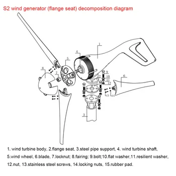 DC 12V Max 600W Wind Tur bine Generator 5 Blade Household Wind Generator 12V/24V 600W Permanent Magnet Generator Tu rbine
DC 12V Max 600W Wind Tur bine Generator 5 Blade Household Wind Generator 12V/24V 600W Permanent Magnet Generator Tu rbine