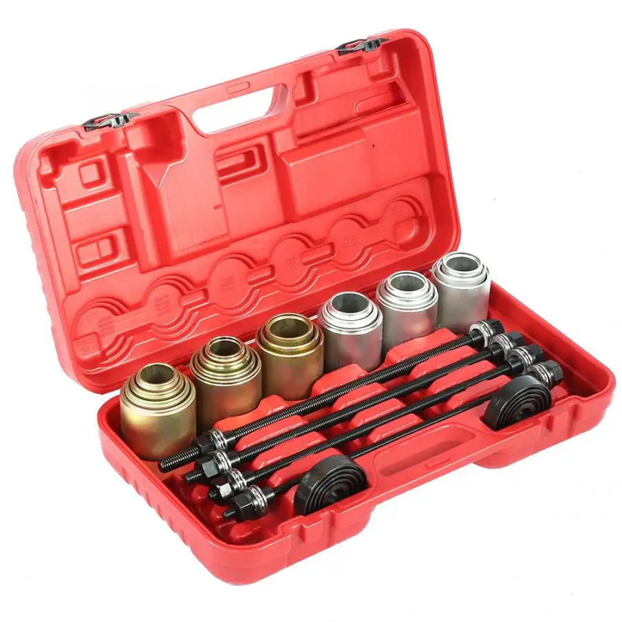 26Pcs Car Universal Bush Bearing Removal Insertion Tools Set Press Pull Sleeve Kit DIY Tools
26Pcs Car Universal Bush Bearing Removal Insertion Tools Set Press Pull Sleeve Kit DIY Tools