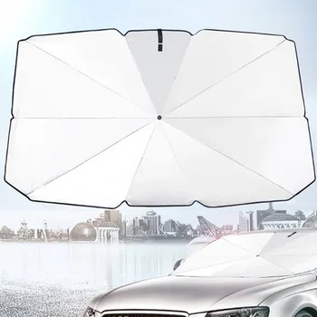 Car Windshield Sunshade Umbrella Foldable UV High Temperature Sunshade Protector Shield Foldable Reflective Umbrella A Portable
Car Windshield Sunshade Umbrella Foldable UV High Temperature Sunshade Protector Shield Foldable Reflective Umbrella A Portable
