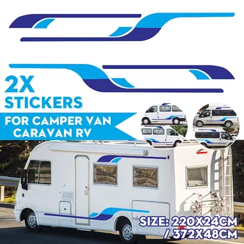 RV Motorhome Stripes Stickers Side Long Strips Graphics DIY Decal Stickers Waterproof For Caravan Camper Van Trailer 
RV Motorhome Stripes Stickers Side Long Strips Graphics DIY Decal Stickers Waterproof For Caravan Camper Van Trailer