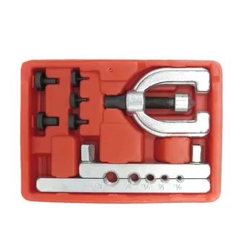 Metric Double Flaring Brake Line Tool Kit Pipe Flaring Kit Brake Fuel Tube Repair Flare Tool Set For Automotive Brake Pipe
Metric Double Flaring Brake Line Tool Kit Pipe Flaring Kit Brake Fuel Tube Repair Flare Tool Set For Automotive Brake Pipe
