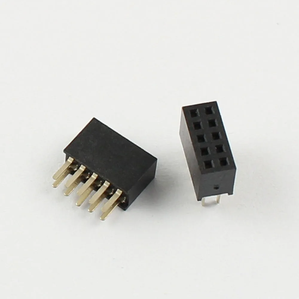 20 pcs 1.27mm Pitch Female 2x5 Pin 10 Pin Double Row DIP Straight Pin Header Strip
20 pcs 1.27mm Pitch Female 2x5 Pin 10 Pin Double Row DIP Straight Pin Header Strip