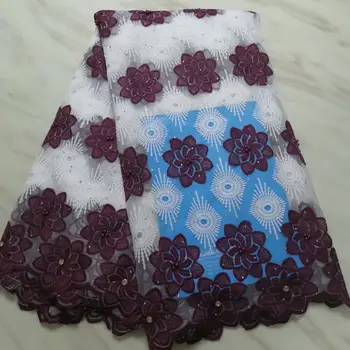 New 2020 French African Lace Fabric High Quality Embroidered Nigerian Beads 5yards stones Guipure Tulle Lace Fabric for Clothing
New 2020 French African Lace Fabric High Quality Embroidered Nigerian Beads 5yards stones Guipure Tulle Lace Fabric for Clothing