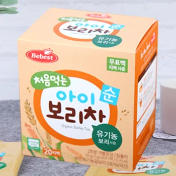 Free shipping 60g/box*3boxes Korean Baby Sauce King Wheat Tea Independent Small Pack Tea
Free shipping 60g/box*3boxes Korean Baby Sauce King Wheat Tea Independent Small Pack Tea