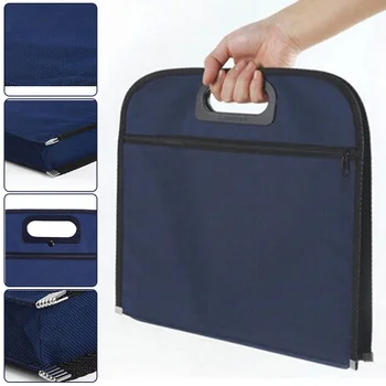 Zippered Document Bag Business Briefcase Waterproof Lightweight Handbag File Organizer for Notebook Ipad Documents Pens Storage
Zippered Document Bag Business Briefcase Waterproof Lightweight Handbag File Organizer for Notebook Ipad Documents Pens Storage
