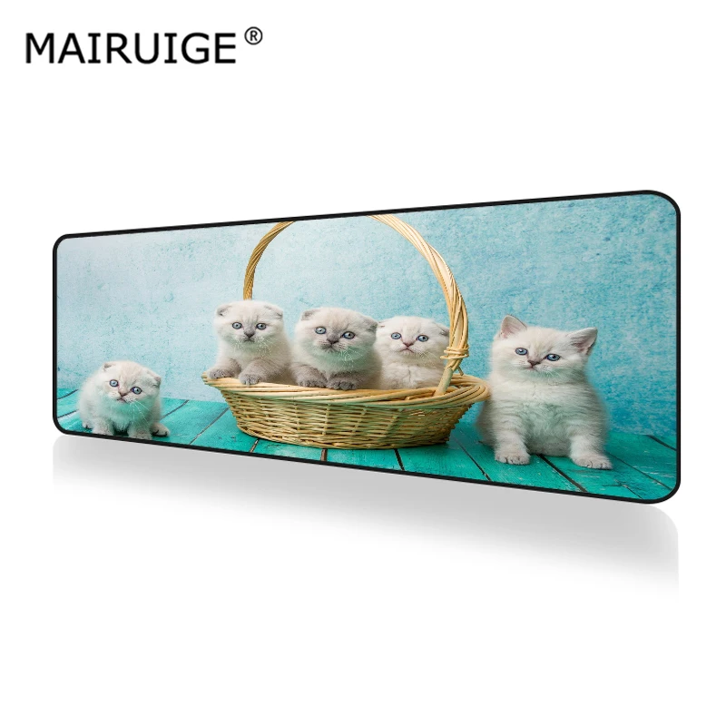 Kitten Cute Animal Cat Gaming Mouse Pad Large Player Computer Locking Edge Mousepad XXL Laptop Keyboard Pad Desk Mat 400*900
Kitten Cute Animal Cat Gaming Mouse Pad Large Player Computer Locking Edge Mousepad XXL Laptop Keyboard Pad Desk Mat 400*900